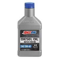 Amsoil Heavy-Duty 15W-40 100% Synthetic Diesel Engine Oil 946mL Bottle ADPQT