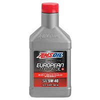 Amsoil European Mid SAPS 5W-40 100% Synthetic Engine Oil 946mL Bottle AFLQT