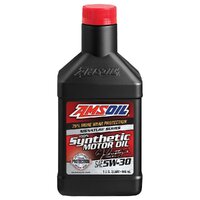 Amsoil Signature Series 5W-30 100% Synthetic Engine Oil 946mL Bottle ASLQT