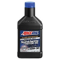 Amsoil Signature Series 10W-30 100% Synthetic Engine Oil 946mL Bottle ATMQT