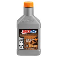 Amsoil Dirt Bike 4-Stroke 10W-50 100% Synthetic Motorcycle Oil 946mL Bottle DB50QT