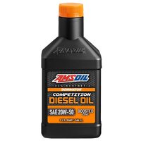 Amsoil Dominator Competition 20W-50 100% Synthetic Diesel Racing Oil 946mL Bottle DCOQT