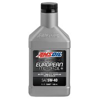 Amsoil European Full SAPS 5W-40 100% Synthetic Engine Oil 946mL Bottle EFMQT