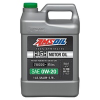 Amsoil High Mileage 0W-20 100% Synthetic Engine Oil 3.78L Bottle HM0201G