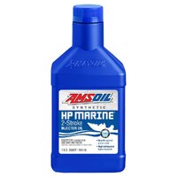 Amsoil HP Marine 2-Stroke 100% Synthetic Engine Oil 946mL Bottle HPMQT