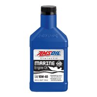 Amsoil Marine 10W-40 100% Synthetic Engine Oil 946mL Bottle WCFQT