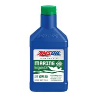 Amsoil Marine 10W-30 100% Synthetic Engine Oil 946mL Bottle WCTQT